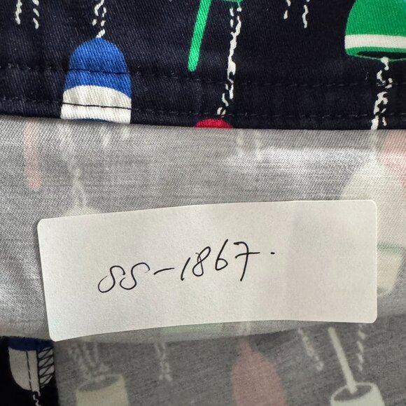 Talbots‎ Skirt Size 18W Nautical Fishing Buoy Novelty Print Colorful SS-1867 - Picture 2 of 9